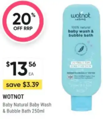 Healthy Life Baby Natural Baby Wash offer