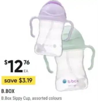 Healthy Life B.Box Sippy Cup, assorted colours offer