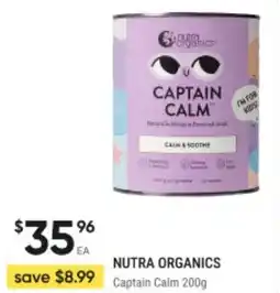 Healthy Life Captain Calm offer