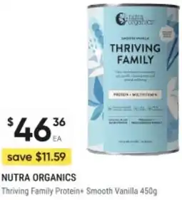 Healthy Life Thriving Family Protein+ Smooth Vanilla offer