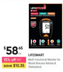 Healthy Life Multi Functional Monitor for Blood Glucose Ketone & Cholesterol offer