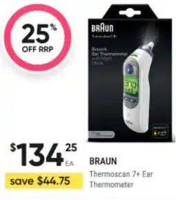 Healthy Life Thermoscan 7+ Ear Thermometer offer