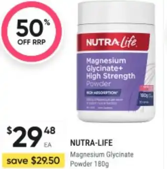 Healthy Life Magnesium Glycinate+ High Strength Powder offer