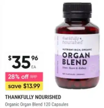 Healthy Life Organic Organ Blend offer