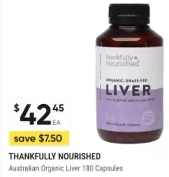 Healthy Life Australian Organic Liver offer