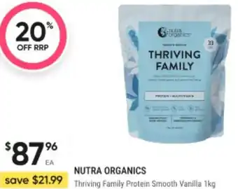 Healthy Life Thriving Family Protein Smooth Vanilla offer