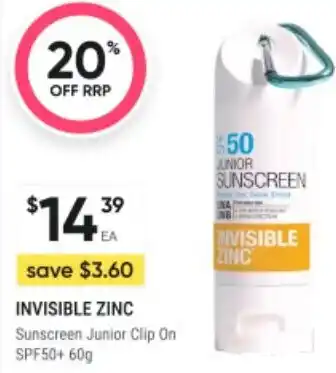 Healthy Life Sunscreen Junior Clip On SPF50+ offer