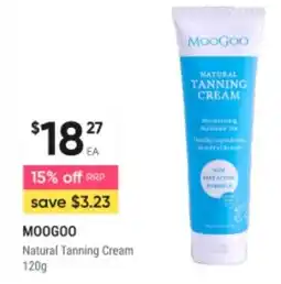 Healthy Life Natural Tanning Cream offer