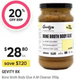 Healthy Life Bone Broth Body Glue A.M Cleanse offer