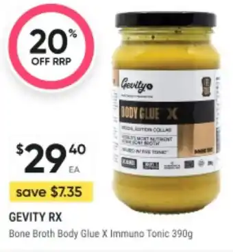 Healthy Life Bone Broth Body Glue X Immuno Tonic offer