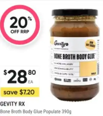 Healthy Life Bone Broth Body Glue Populate offer