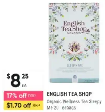 Healthy Life Organic Wellness Tea Sleepy Me offer