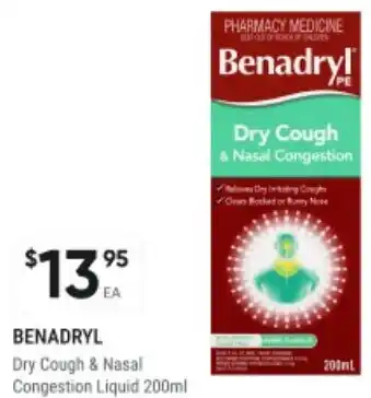 Healthy Life BENADRYL Dry Cough & Nasal offer