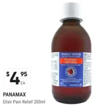 Healthy Life PANAMAX Elixir Pain Relief offer