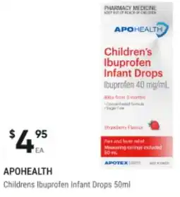 Healthy Life Childrens Ibuprofen Infant Drops offer