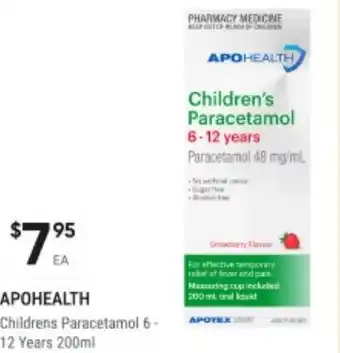 Healthy Life Childrens Paracetamol offer