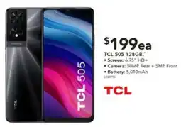 Harvey Norman TCL 505 128GB offer