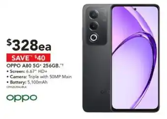 Harvey Norman Oppo a80 5g 256gb offer