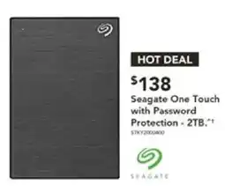 Harvey Norman Seagate One Touch with Password Protection  2TB offer