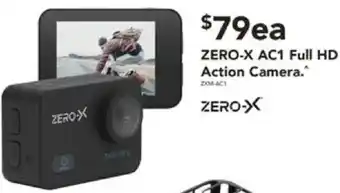 Harvey Norman ZERO-X AC1 Full HD Action Camera offer