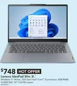 Harvey Norman Lenovo IdeaPad Slim 3i offer