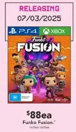 Harvey Norman Funko Fusion offer