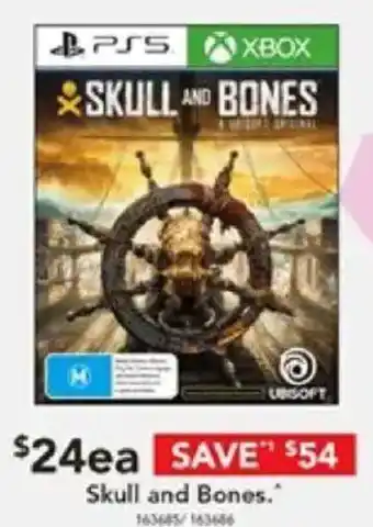 Harvey Norman Skull and Bones offer