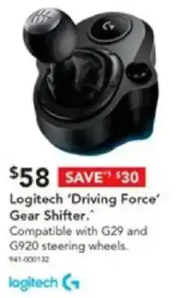 Harvey Norman Driving Force' Gear Shifter offer