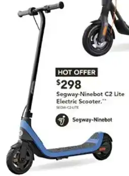 Harvey Norman Segway-Ninebot C2 Lite Electric Scooter offer