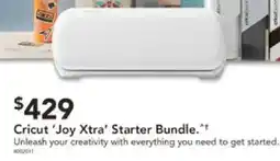 Harvey Norman Cricut Joy Xtra' Starter Bundle offer