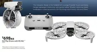 Harvey Norman DJI Flip Drone with RC N3 offer