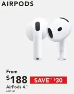 Harvey Norman AirPods 4 offer