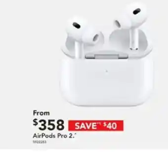 Harvey Norman AirPods Pro 2 offer