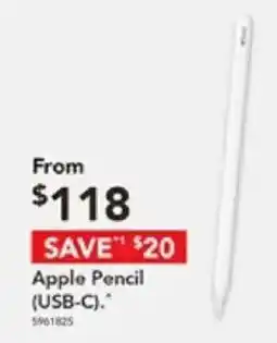 Harvey Norman Apple Pencil (USB-C) offer