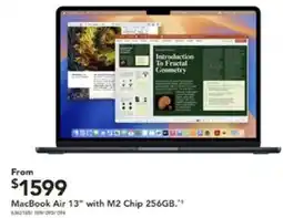 Harvey Norman MacBook Air 13 with M2 Chip 256GB offer