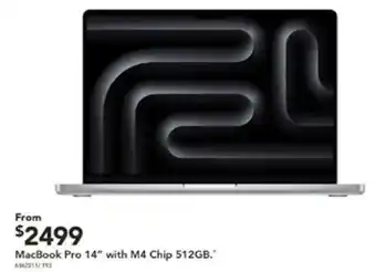 Harvey Norman MacBook Pro 14 with M4 Chip 512GB offer