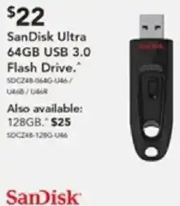 Harvey Norman SanDisk Ultra offer