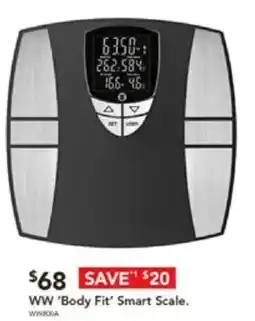 Harvey Norman WW Body Fit' Smart Scale offer