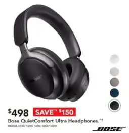 Harvey Norman Bose QuietComfort Ultra Headphones offer