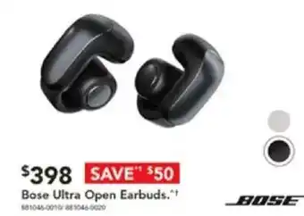 Harvey Norman Bose Ultra Open Earbuds offer