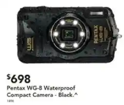 Harvey Norman Pentax WG-8 Waterproof Compact Camera offer