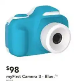 Harvey Norman myFirst Camera 3 - Blue offer