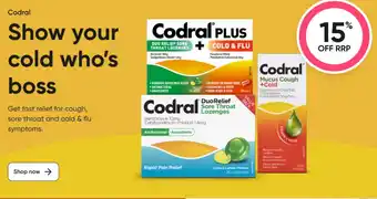 Healthy Life Codral offer