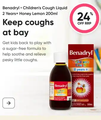 Healthy Life Benadryl offer