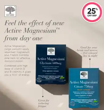 Healthy Life Active Magnesium offer