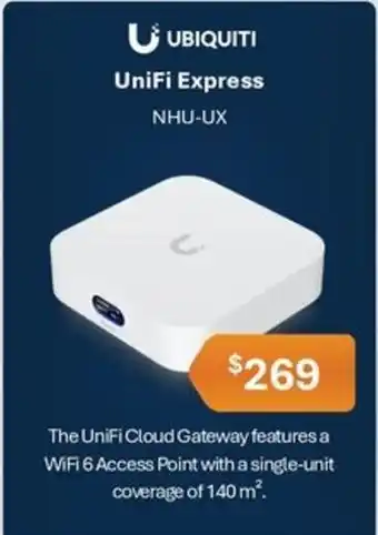 Leader Computers Ubiquiti UniFi Express offer