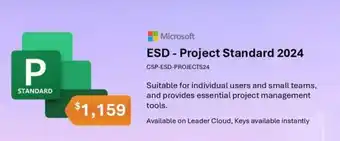 Leader Computers ESD - Project Standard 2024 offer