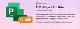 Leader Computers ESD - Project Pro 2024 offer