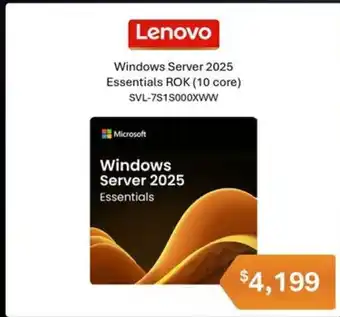 Leader Computers Windows Server 2025 offer