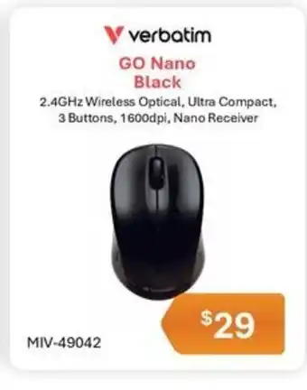 Leader Computers GO Nano Black offer